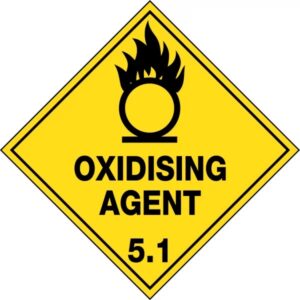 Hazchem Labels – Oxidising Agent 5.1