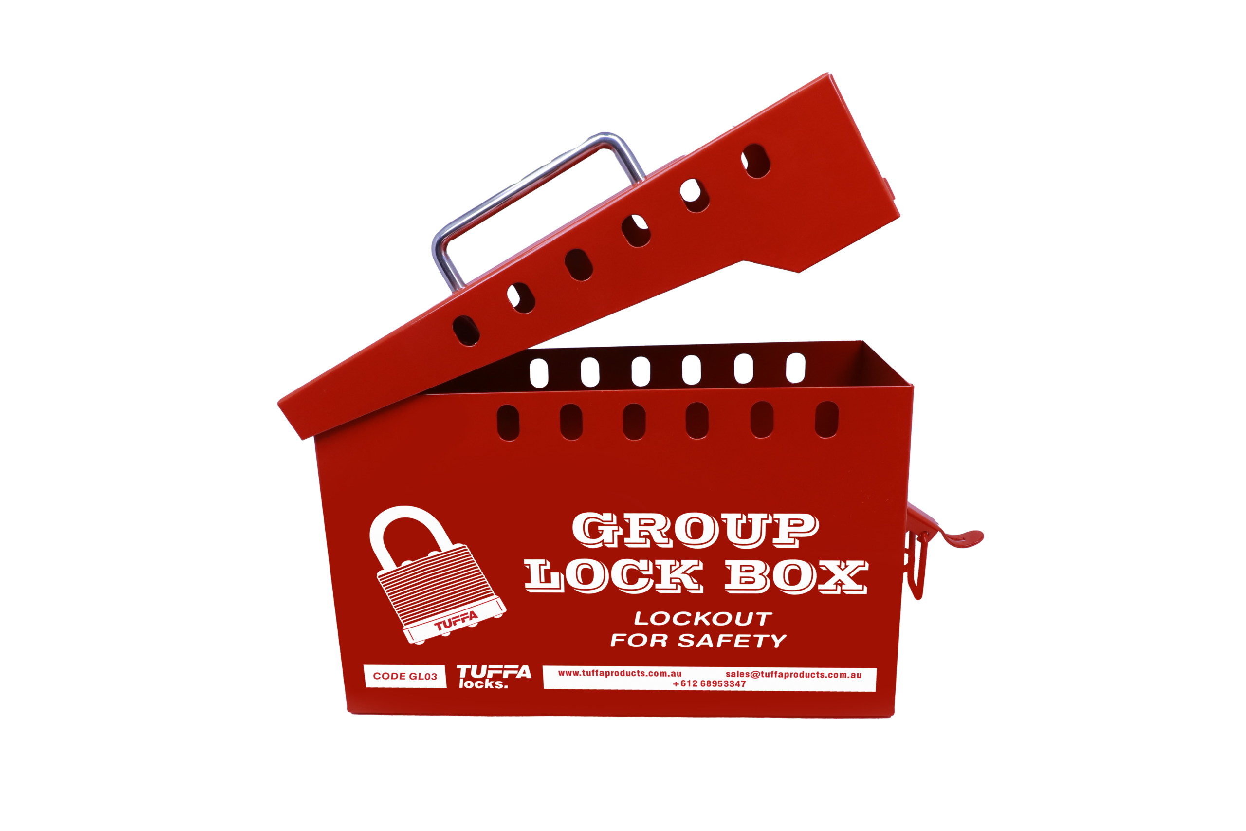 Group Lock Box - Red 13