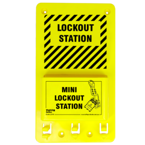 Compact Lockout Station - Large 250mm Long x 200mm Wide x 90mm Deep