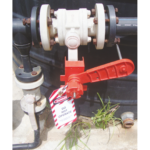 Large Size Settable Ball Valve Lockout with Large Arm
