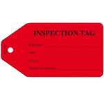 IQC06 Inspection Tuffa Tag