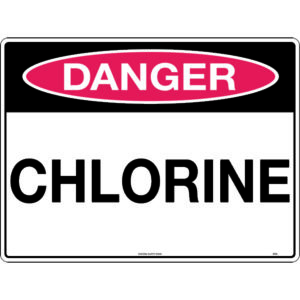 Danger Chlorine Signs