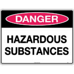 Danger Hazardous Substances Signs