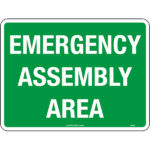 Emergency Assembly Area Signs