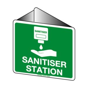 Sanitiser Station Hygiene Signs - Code 5904