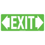 Exit (Double Arrow) Signs