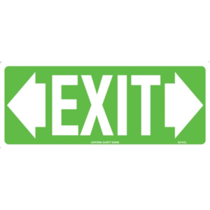 Exit (with double arrows)