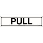 Pull (Horizontal) Signs