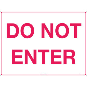 617L-Do Not Enter