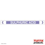 Sulphuric ACID Pipe Marker