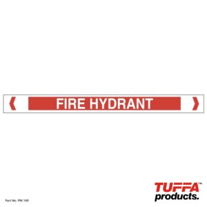 Fire HYDRANT Pipe Marker