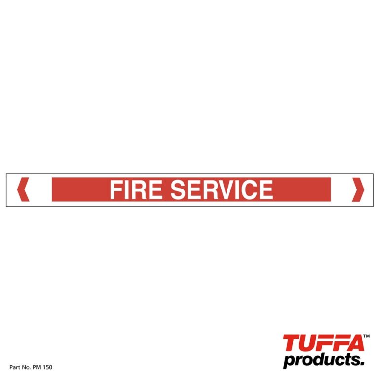 Fire Service Pipe Marker