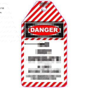 LOT02 • Danger Do Not Operate a life is on the line