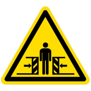 Body Danger Hazard Decal - Code WDC02