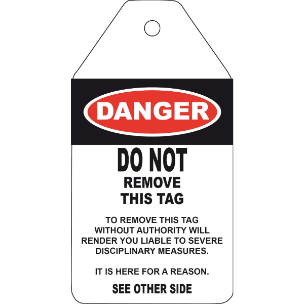 Product Contains Asbestos Tags (packs of 100)