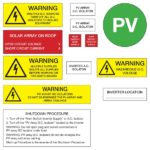 Basic Label Kit WA Solar Labels