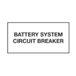 Battery System Circuit Breaker