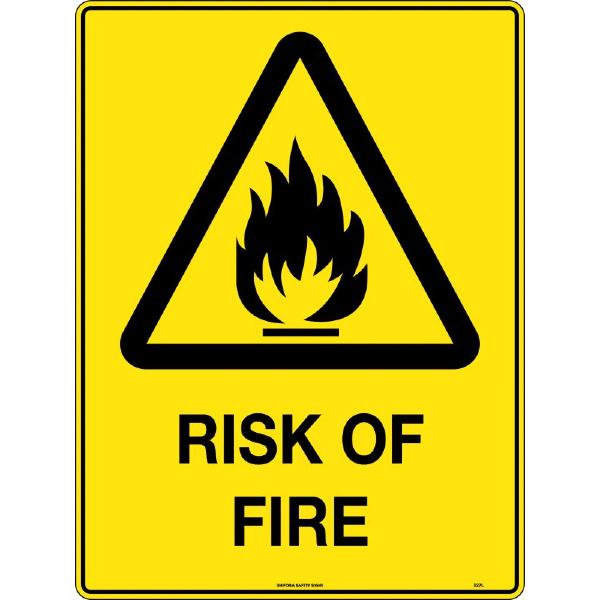 Caution Risk of Fire