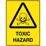 Caution Toxic Hazard