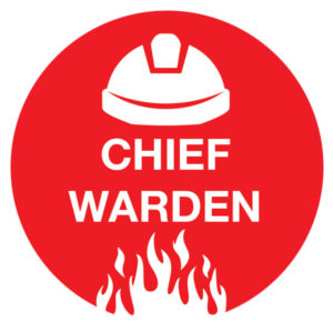 Chief Warden Safety Decals