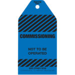 Commissioning Tags (packs of 100)