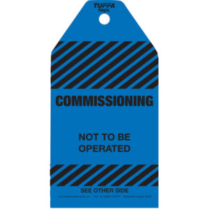 Commissioning Tags (packs of 100)