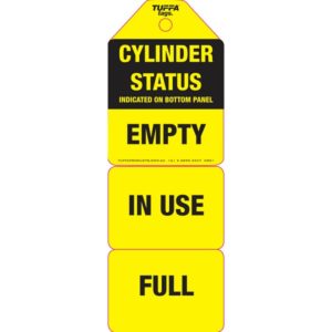 Cylinder Status Safety Tags