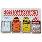 4 Compartment Tag Holder - Code TH04