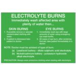 Electrolyte Burns