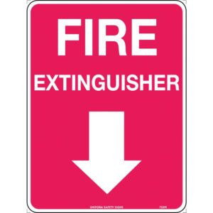Fire Extinguisher (Arrow Down)