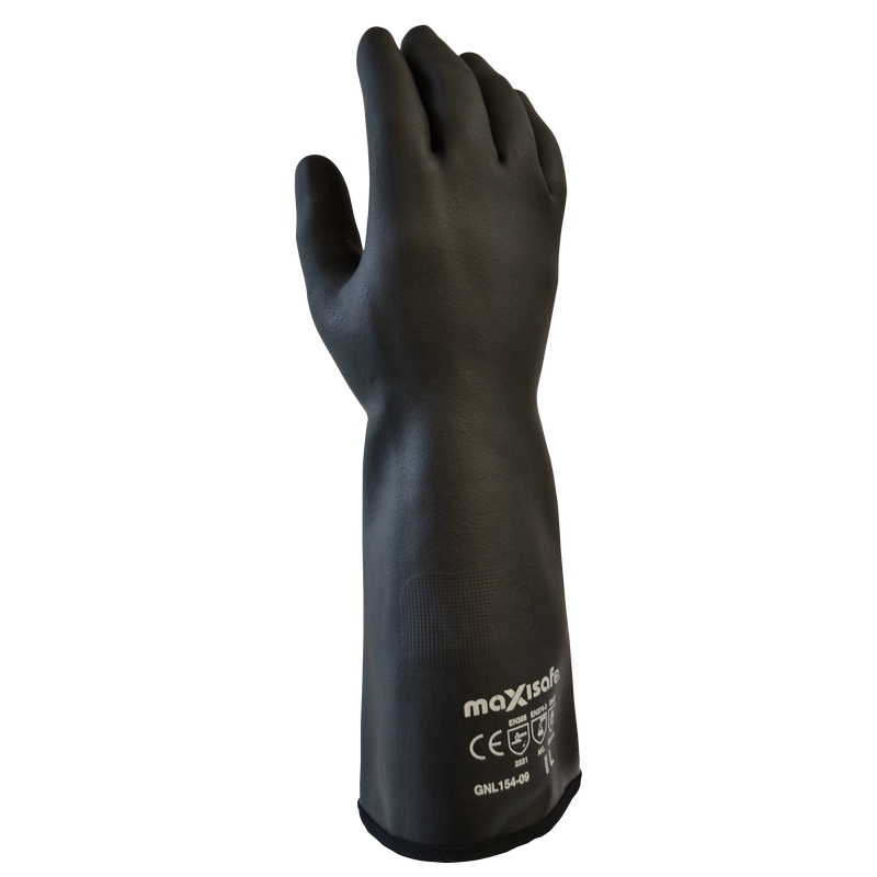NEOTHERM Heat Resistant Neoprene Gauntlet Chemical Glove