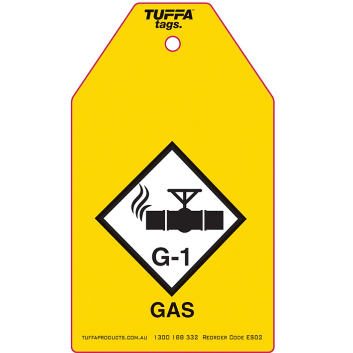 Gas Energy Source Tags - Code ES02