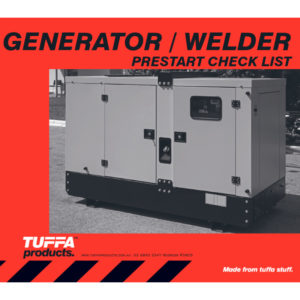 Generator Welder Prestart