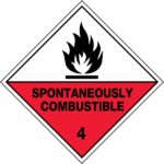 Spontaneously Combustible 4 Sign
