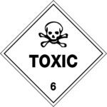 Toxic 6 Sign