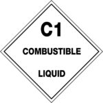 C1 Combustible Liquid Sign1