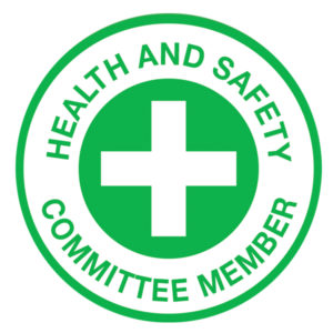 Health and Safety Committee Member Safety Decals