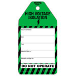 High Voltage Isolation Tags – Code IS04