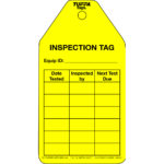 Inspection Tags - Portrait (packs of 100)