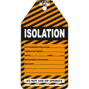 Isolation & Commissioning Tags