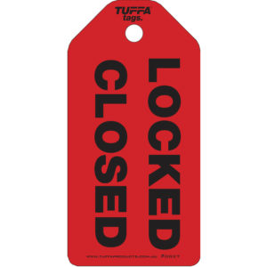 Locked Closed Tags OG27