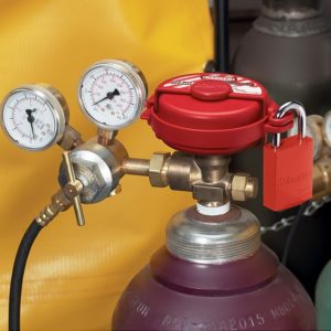 Pressurized Gas Valve Lockout