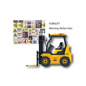 Forklift - Warning Sticker Sets