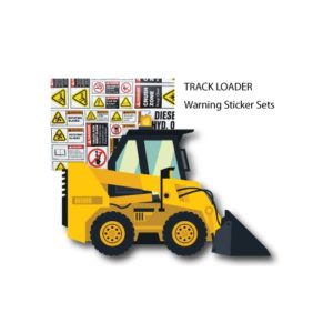 MS019 Track Loader - Warning Sticker Sets