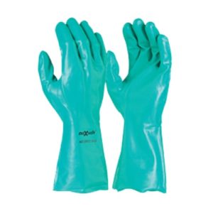 Maxisafe Green Nitrile Chemical Glove 33cm