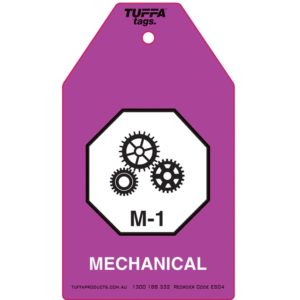 Mechanical Energy Source Tags - Code ES04