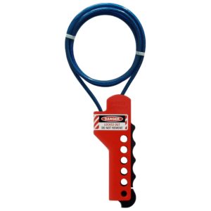 Multipurpose Scissor Cable Lockout Red