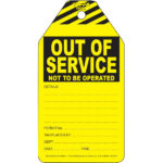 Out of Service TUFFA™ Tags (packs of 100)
