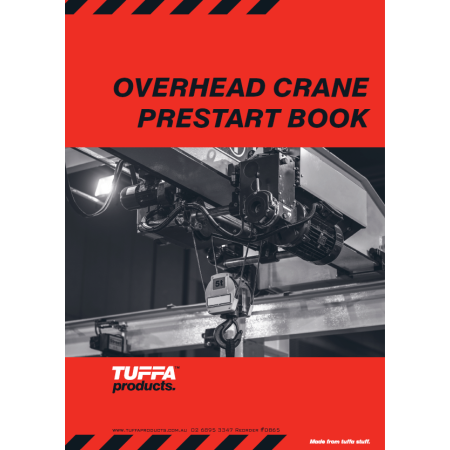 Overhead Crane Prestart Cover