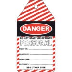 Personal Danger Tags (packs of 100)